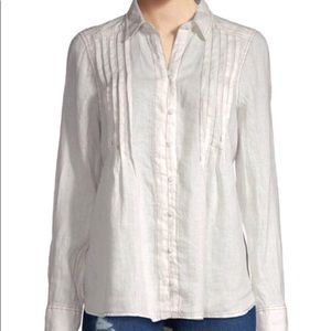 FREE PEOPLE Button Down Top